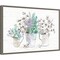Farmhouse Cotton I by Beth Grove 23-in. W x 16-in. H. Canvas Wall Art Print Framed in Grey